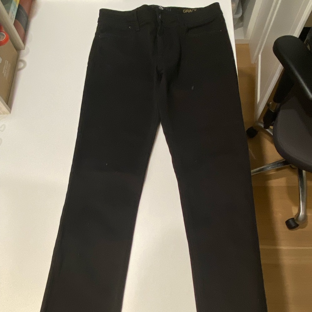 black straight jeans from DLI1961